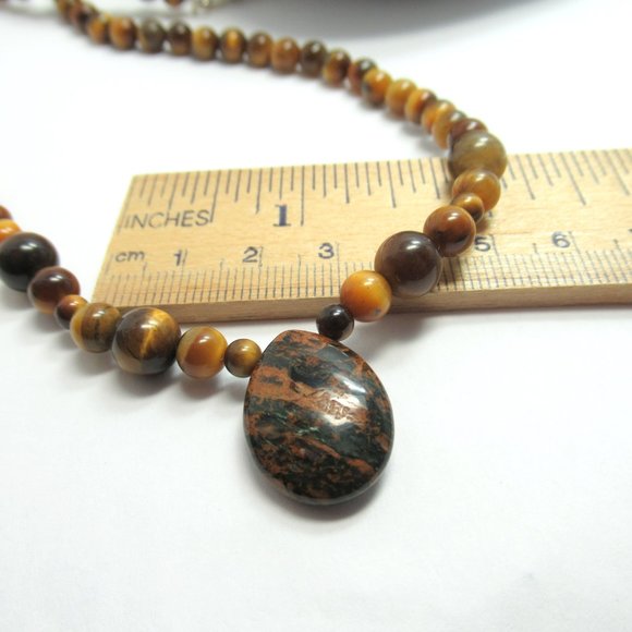 Tiger's Eye necklace - Picture 10 of 13